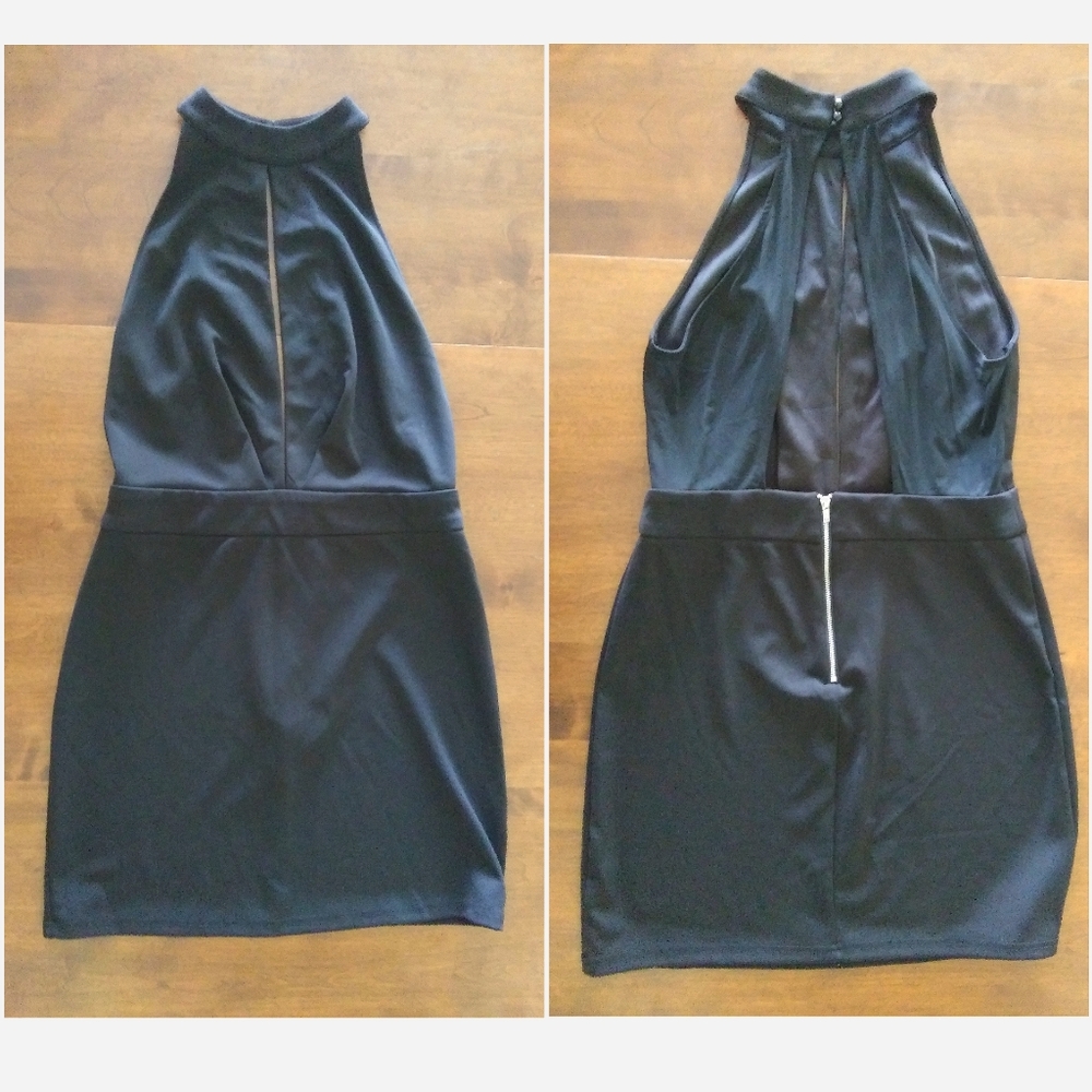 Plunging Choker Mini Dress by FOREVER 21 - Picture 2 of 3